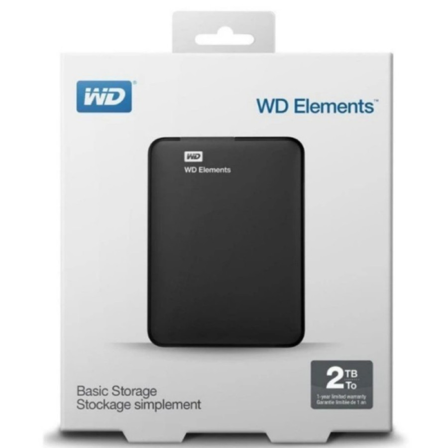 Hardisk External WD ELement 2TB - utama