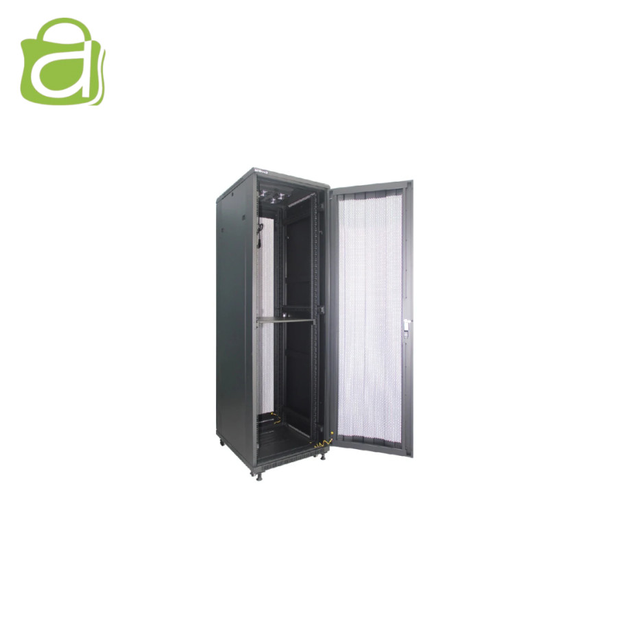 Indorack Standing Close Rack 42U Perforated Door - IR6042P