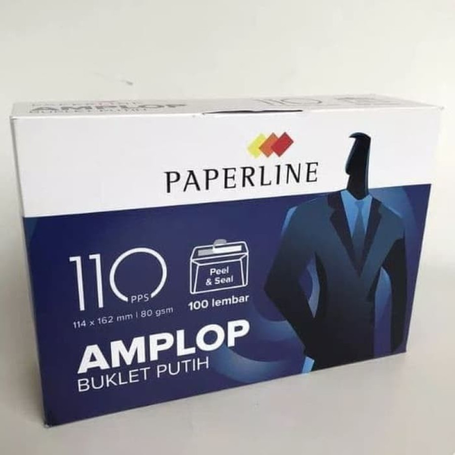Amplop Putih  Isi 100 merk Paperline