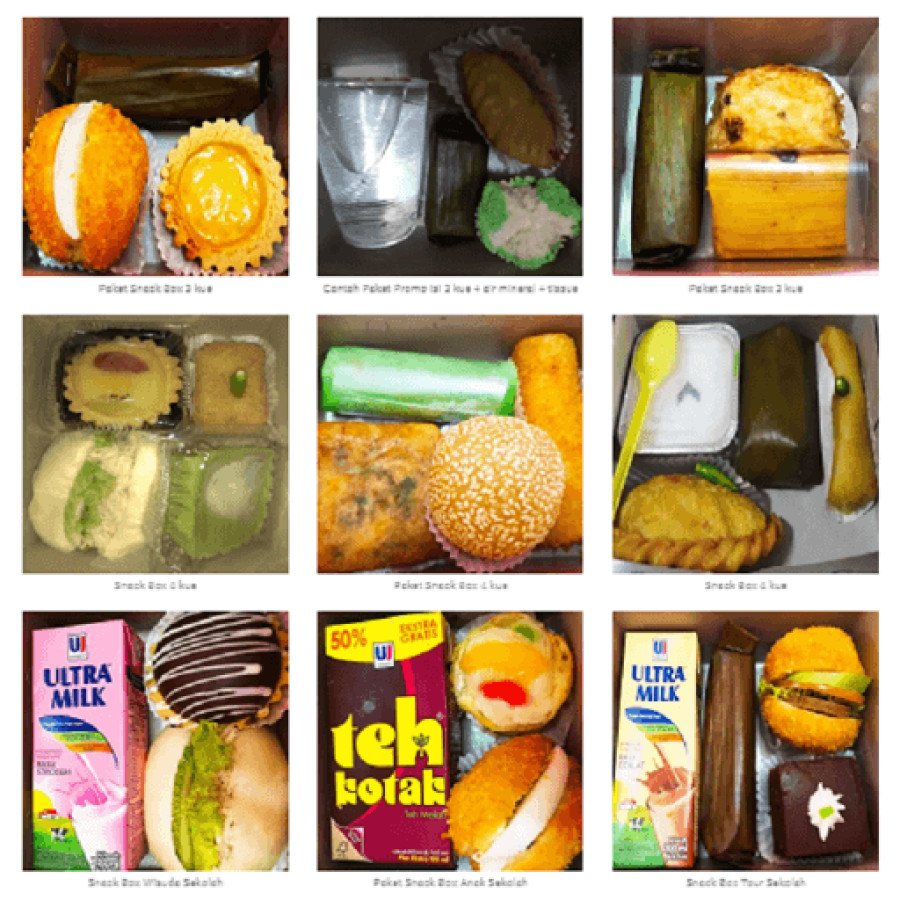Paket Snack Kotak Nikmat 1 - depan