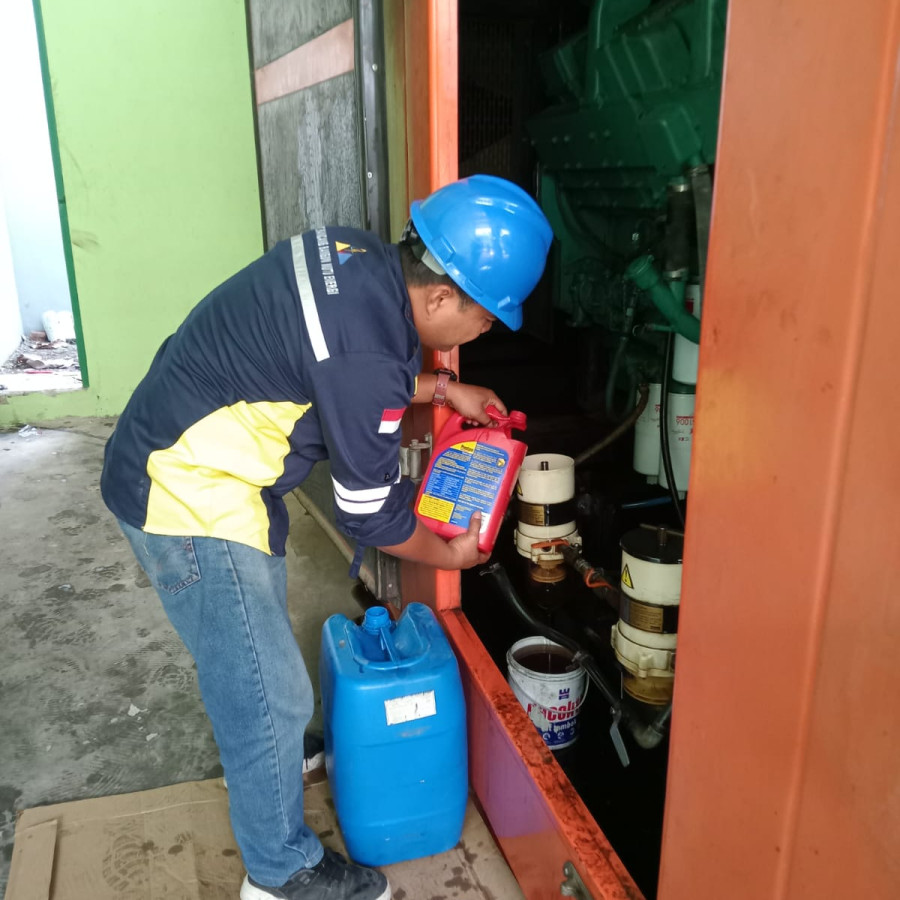 JASA SERVICE GENSET 200 KVA - samping