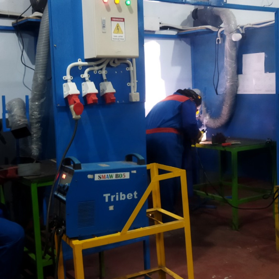 Bahan Pelatihan Pipe Welder Smaw 3G-UP - utama