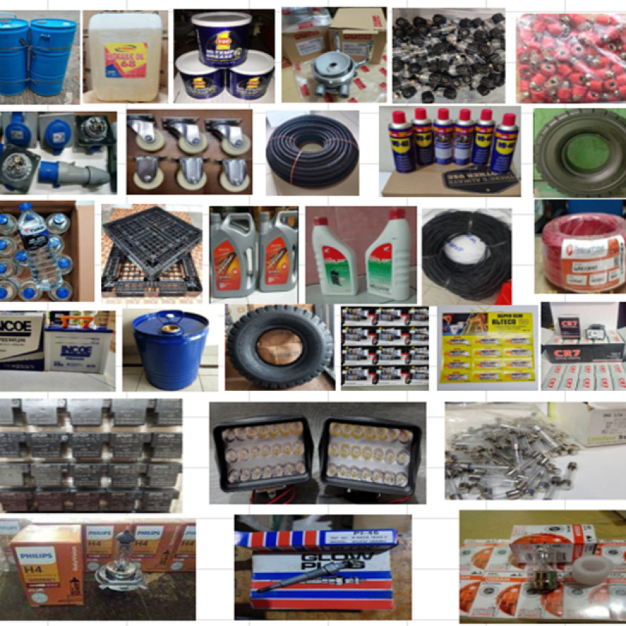 Belanja bahan praktik kompetensi keahlian Teknik Alat Berat (TAB)
