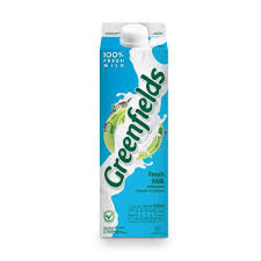 Susu Milk Fresh Plain 1 Liter Greenfield