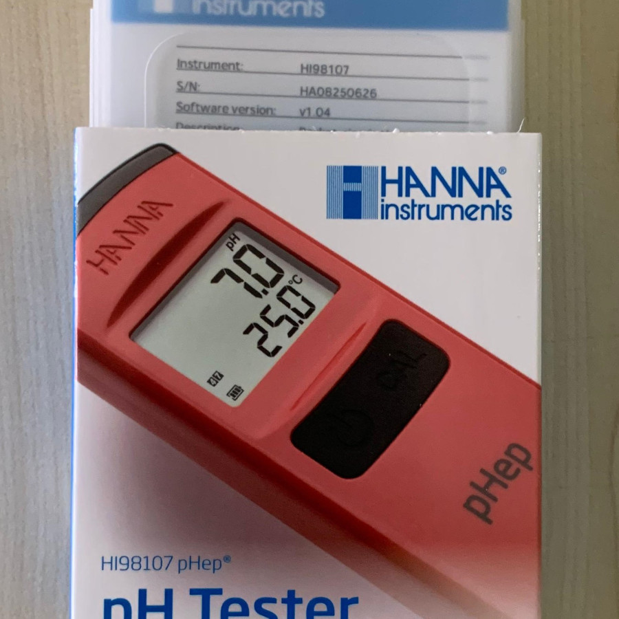 PH METER HANNA HI98107