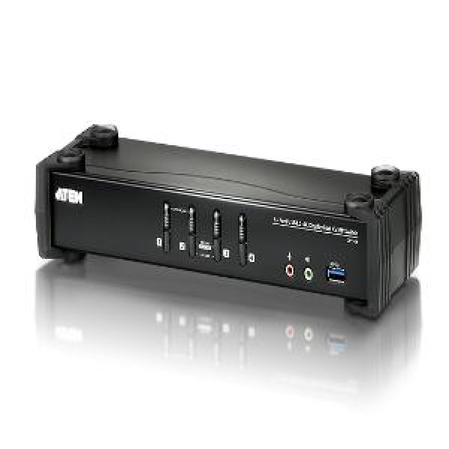 ATEN 4-Port USB 3.0 4K DisplayPort KVMP Switch - CS1924