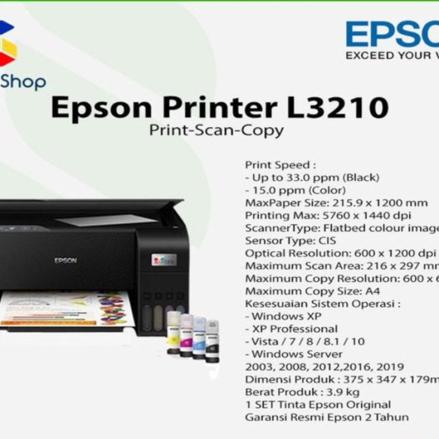 Printer epson multifungsi
