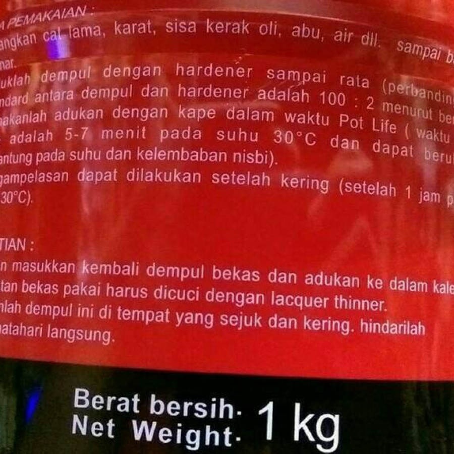 DEMPUL SANPOLAC 1KG - depan