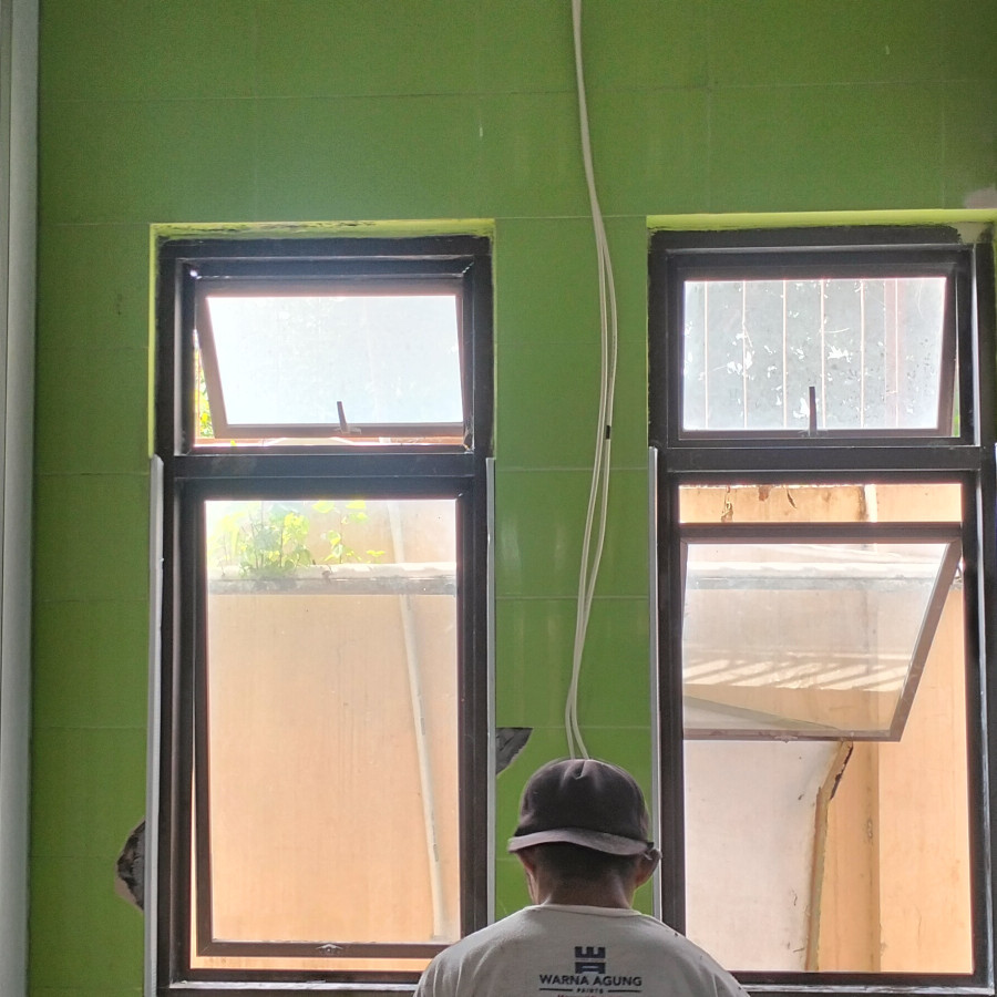Pasang penutup GRC per m2