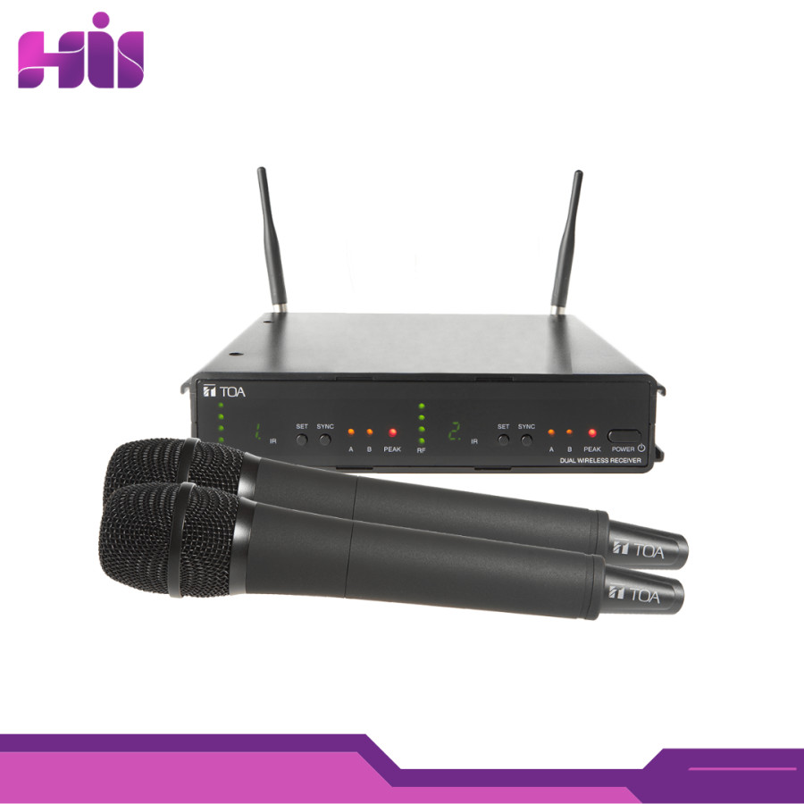 TOA Z-WS422-AS Dual Channel Wireless Set