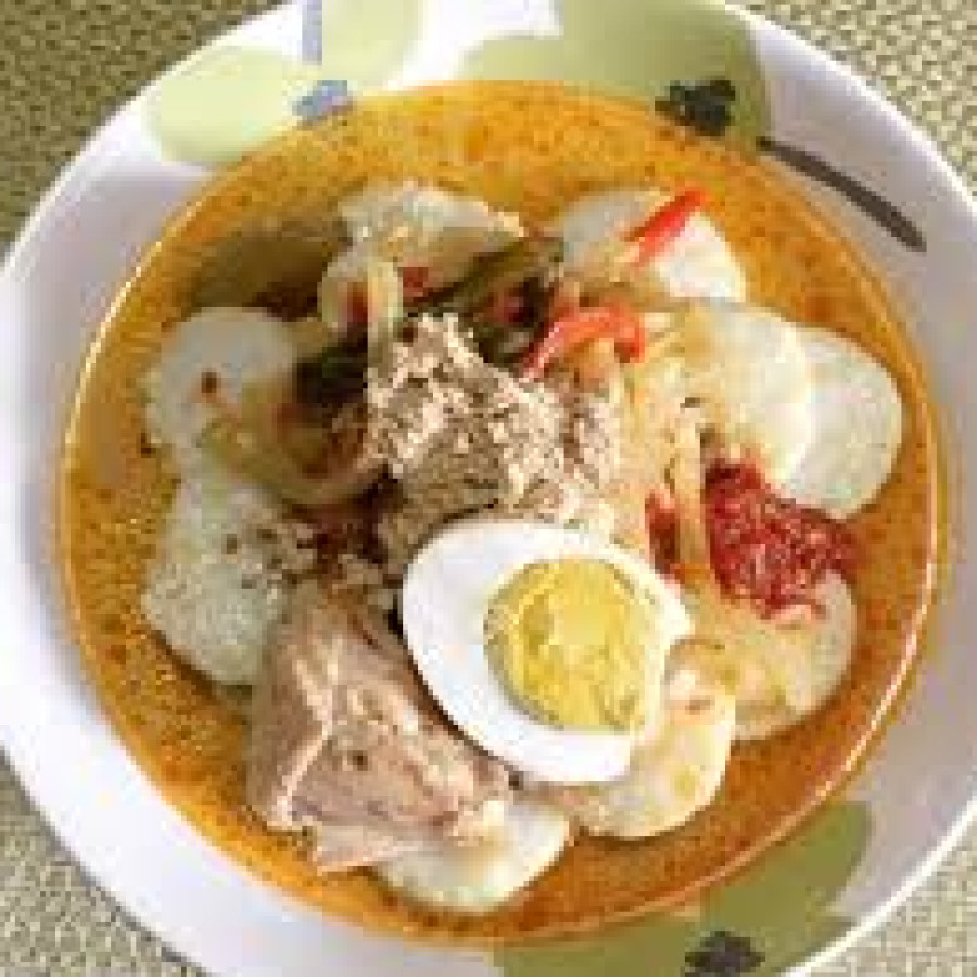 Lontong Cap Gomeh - detail