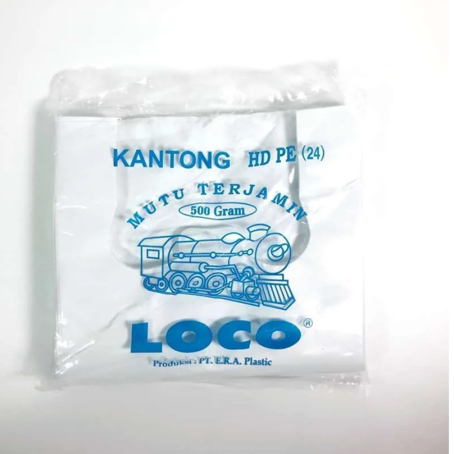 Plastik Kantong HDPE Ukuran 28 - samping
