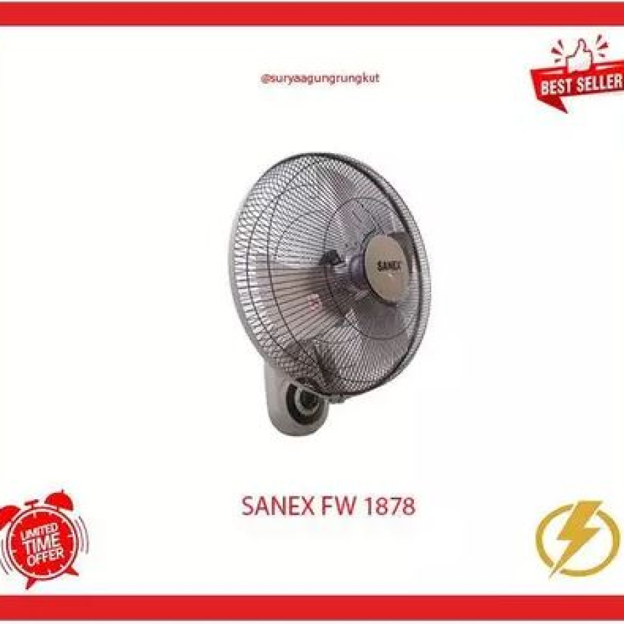 WALL FAN/ KIPAS DINDING SANEX 18 INCH