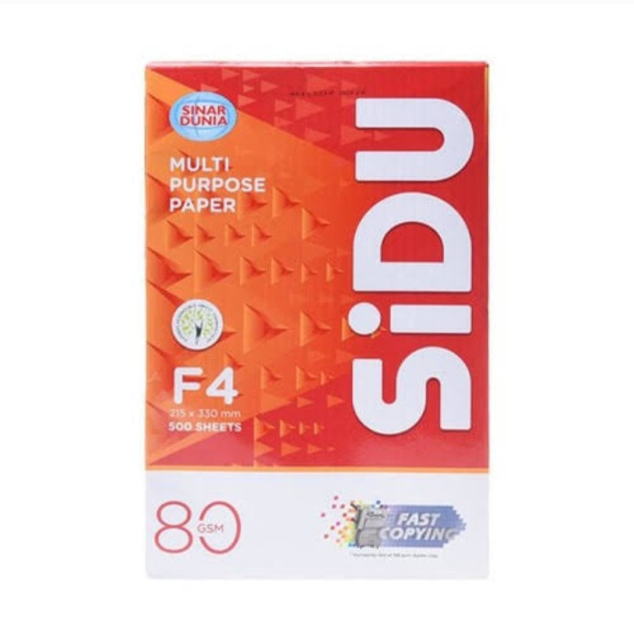 Kertas HVS F4 SIDU 80 Gsm
