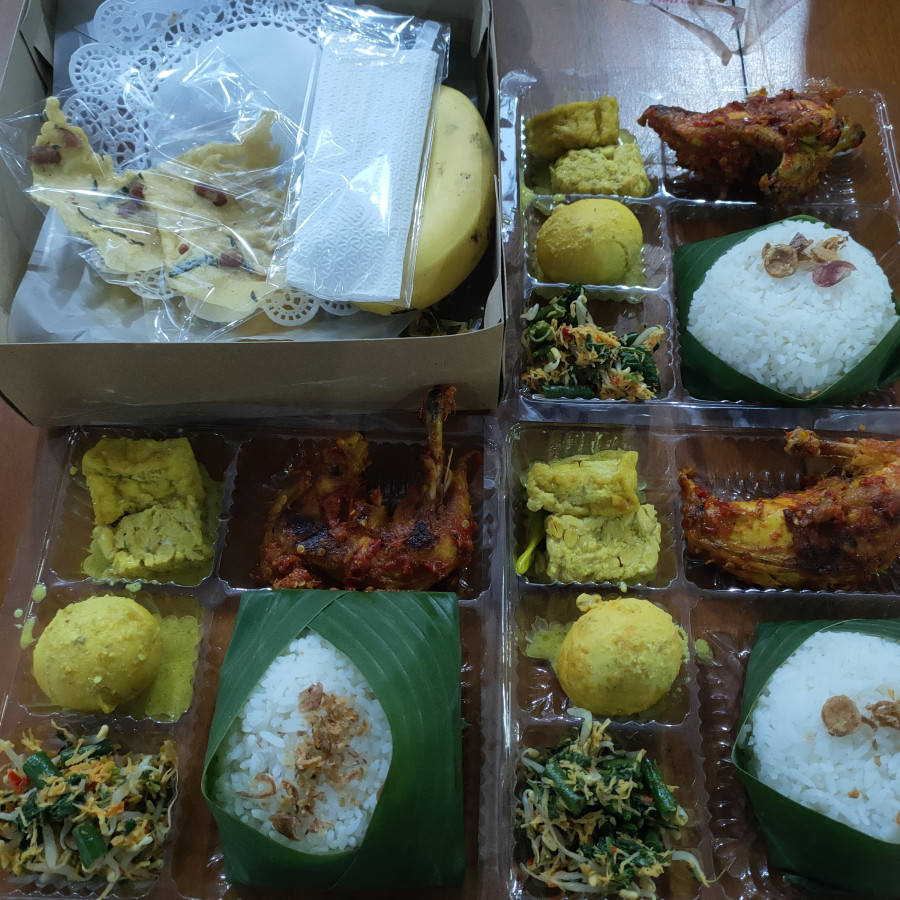 Nasi Kotak 40.000 Lumintu Catering - depan