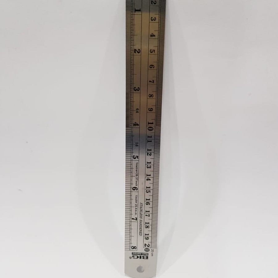 BIG Penggaris besi 30cm