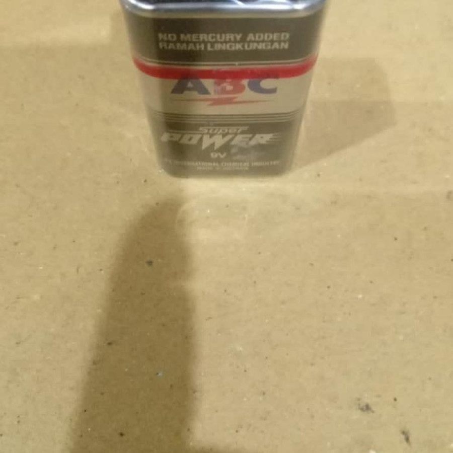 Baterai Kotak ABC 9V Super Power - depan