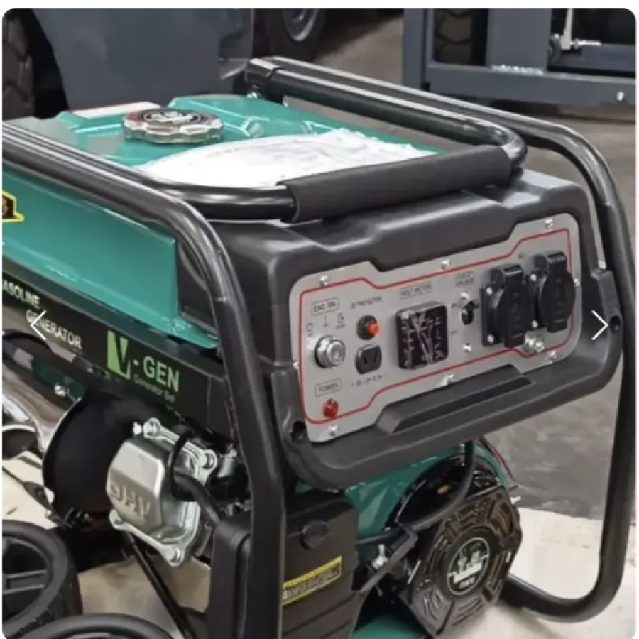 GENSET V-GEN VG5500LX (3000 WATT) - samping