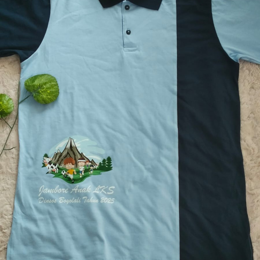 Custom kaos by ATS - Jambore Anak LKS DINSOS BOYOLALI 2025 - samping