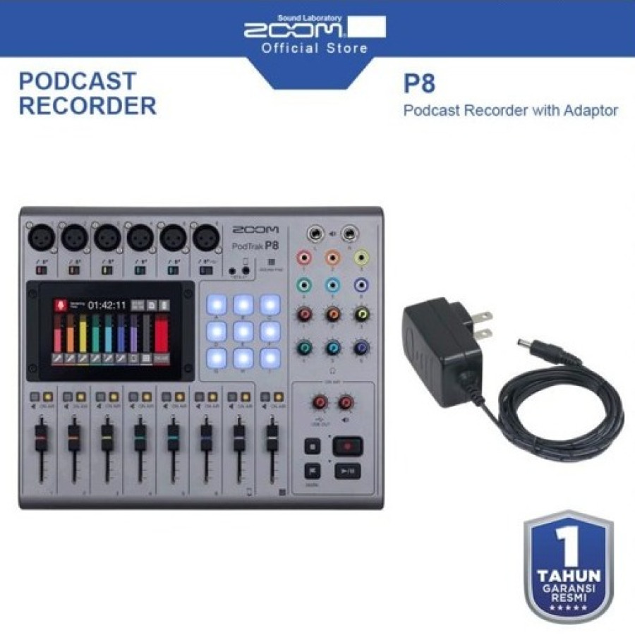 Mixer Zoom Podtrack P8