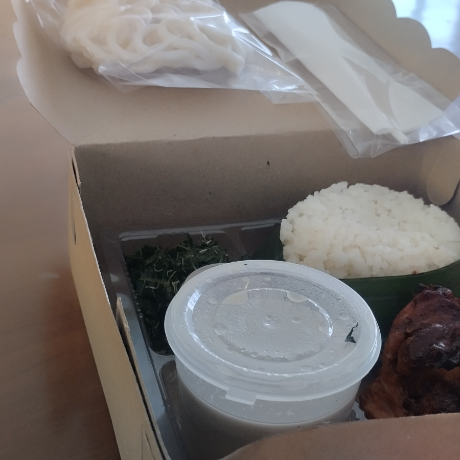 Nasi Kotak Ayam Bakar Yaya Berkah - detail