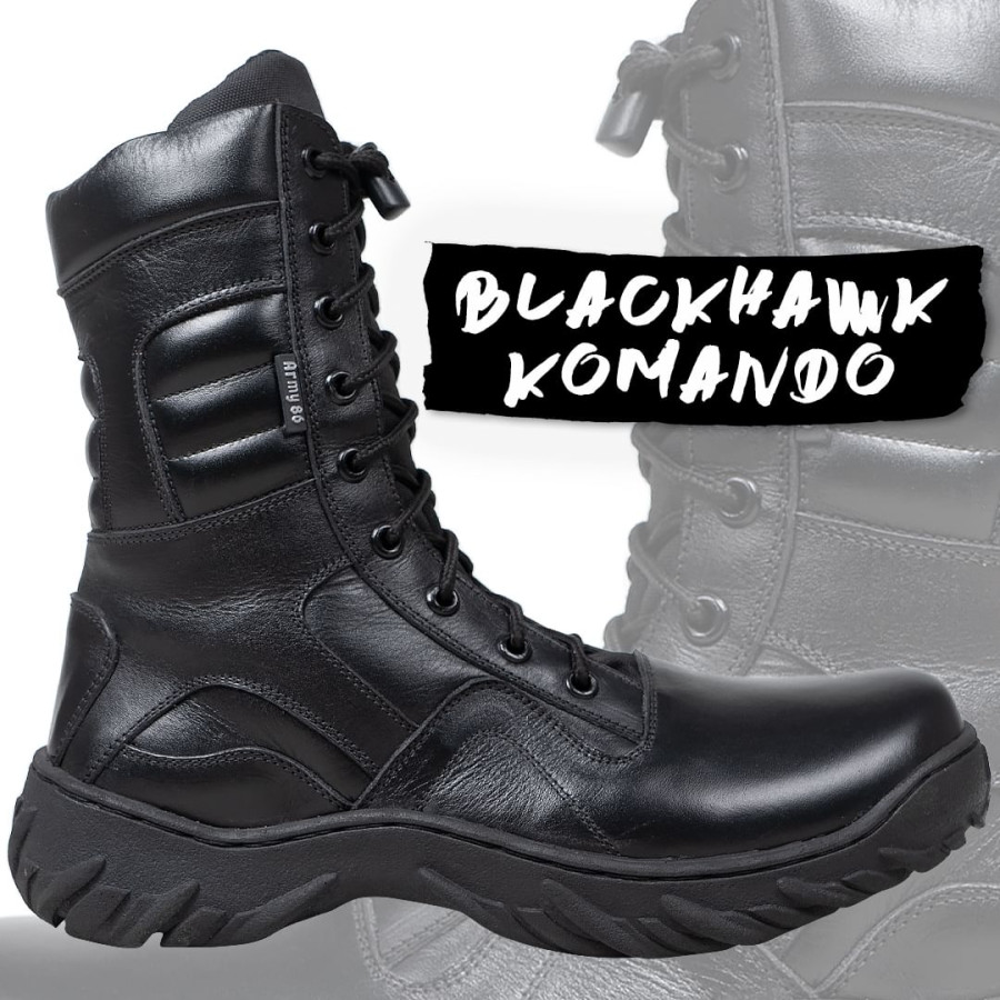 Sepatu PDL TNI POLRI - samping