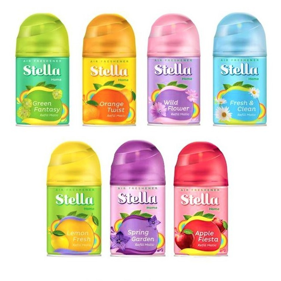 Isi ulang pengharum ruangan merk stella - detail