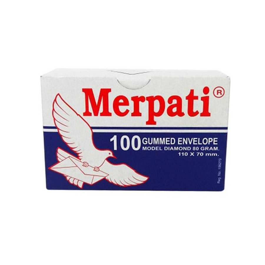 Amplop Putih Polos Merpati