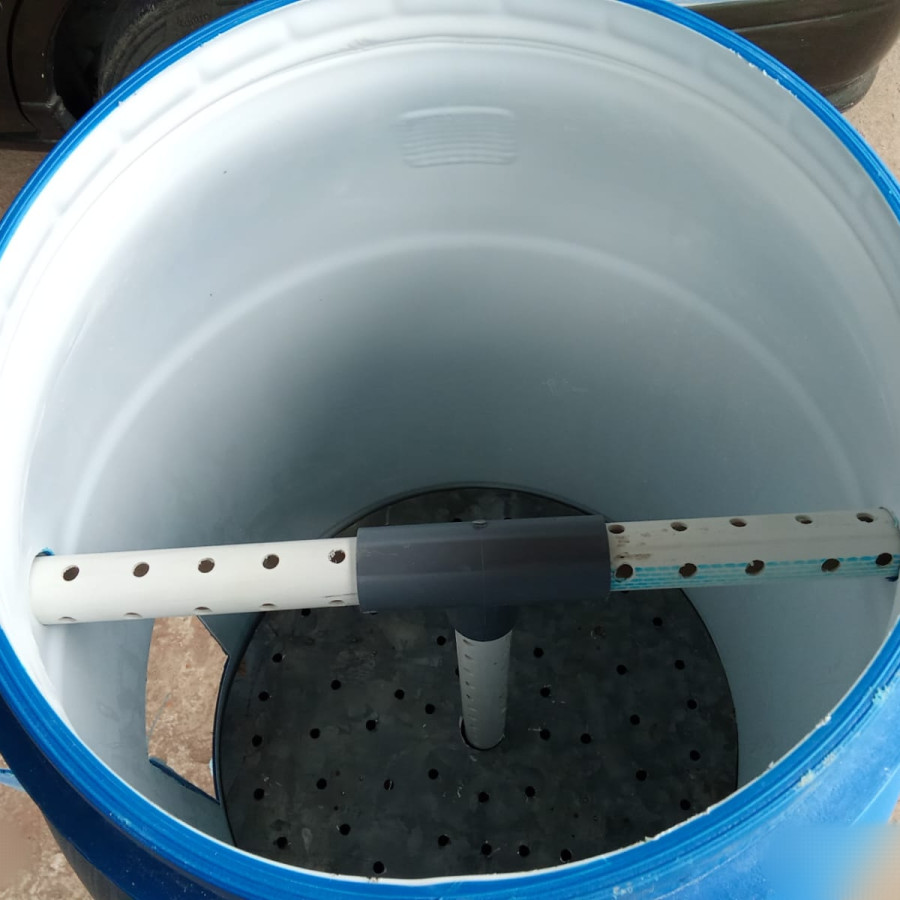 komposer sampah organik - detail