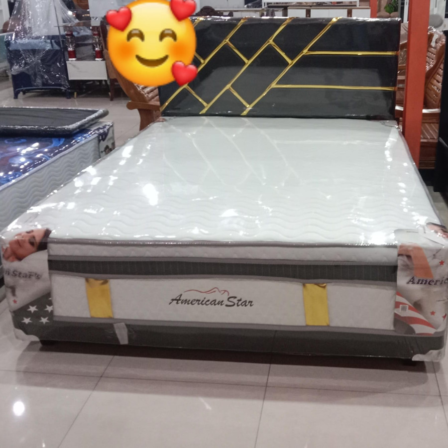 Spring Bed Full Set uk 160 x 200