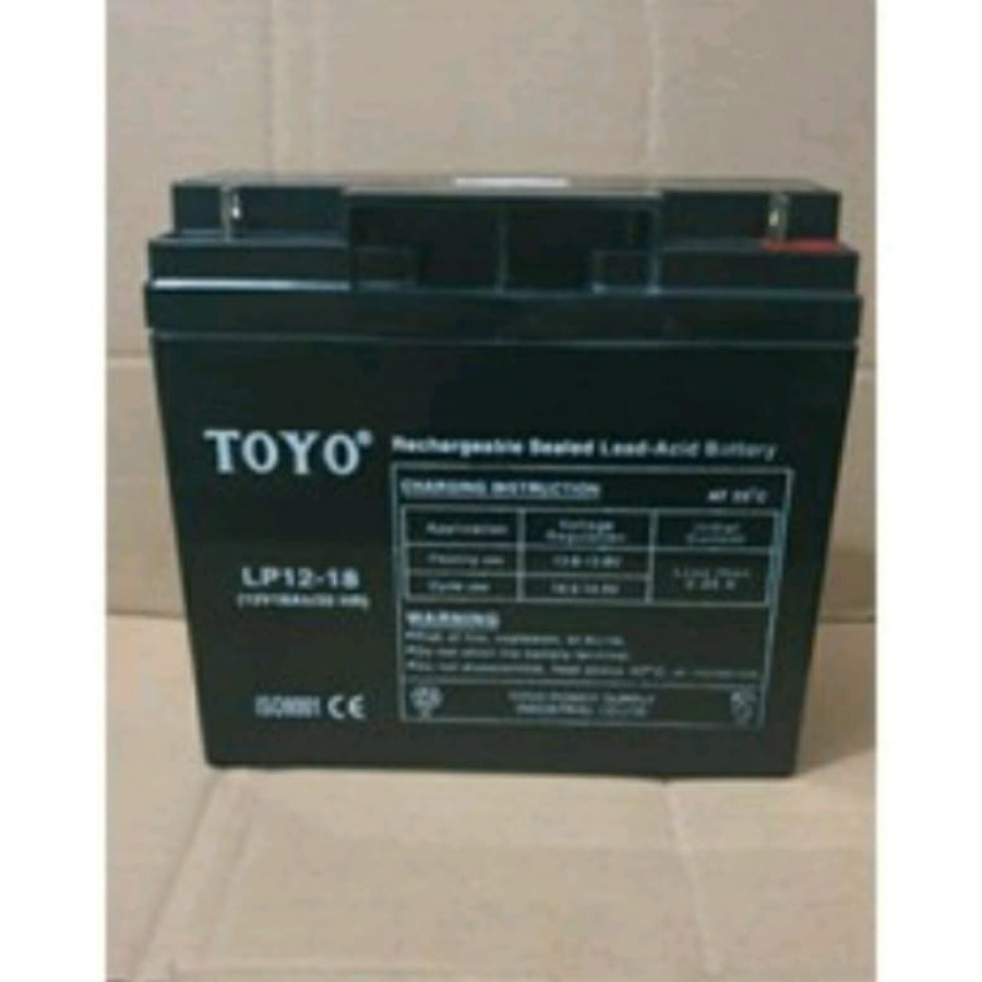Toyo Battery 12V 18Ah - utama