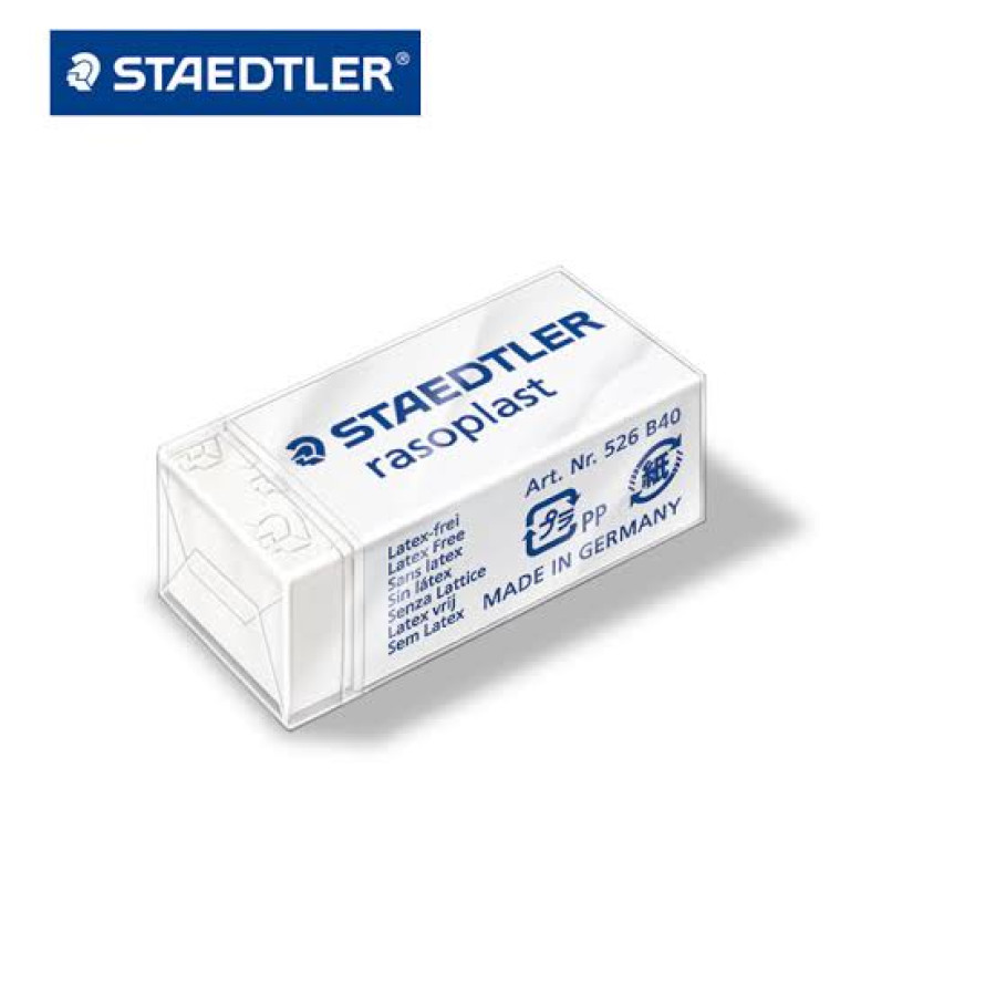 Penghapus Pensil Staedtler Rasoplast B40 ORIGINAL - depan