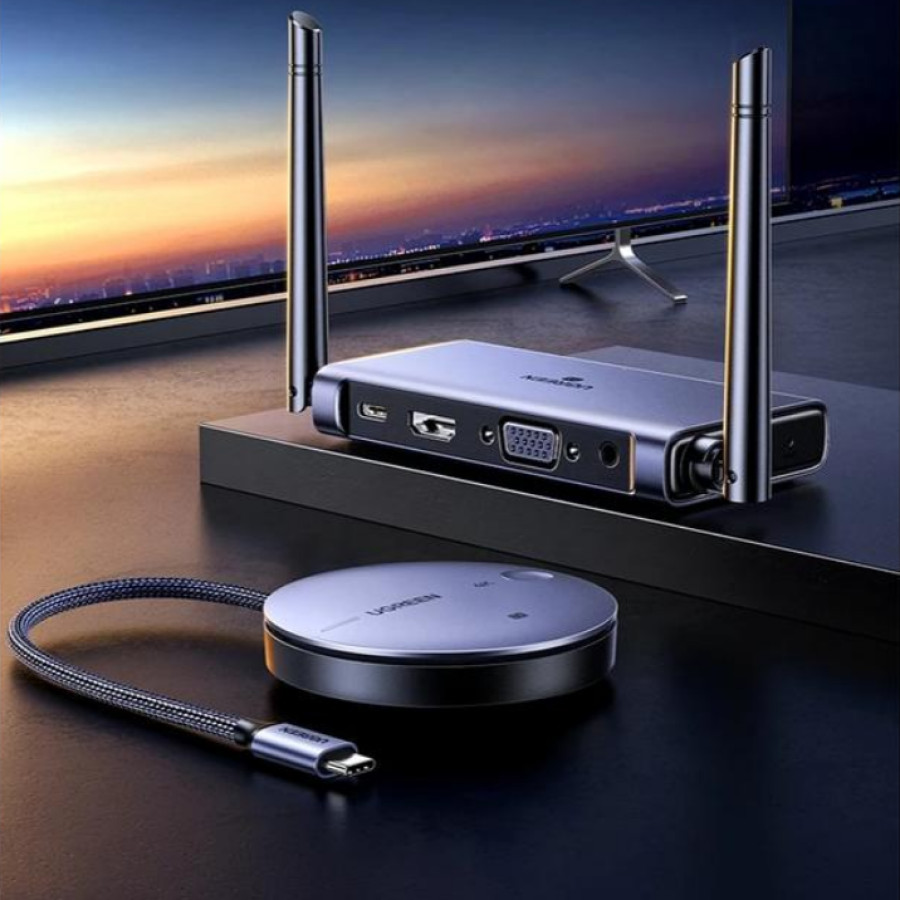 UGREEN Wireless HDMI Audio Video Transmitter Receiver Extender Display - 50633A HDMI