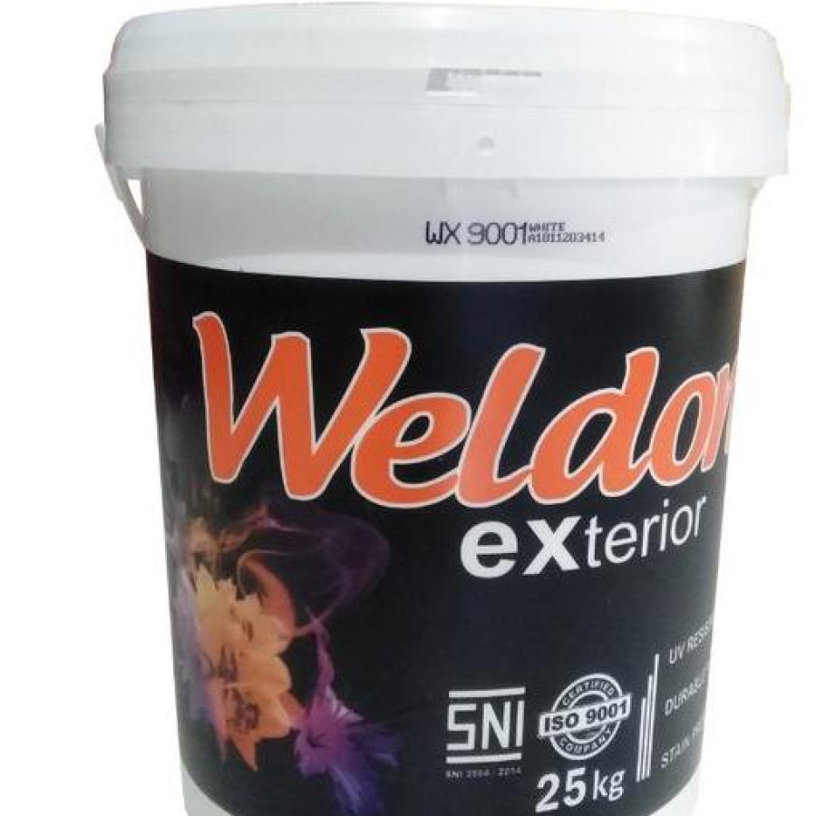 CAT TEMBOK WELDON EKSTERIOR 25 KG - DINDING LUAR