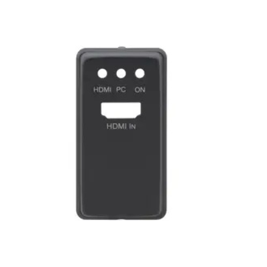 KRAMER HDMI only Cover Plate for US–D size WP–20 (Black) [WP-20-BLNK]