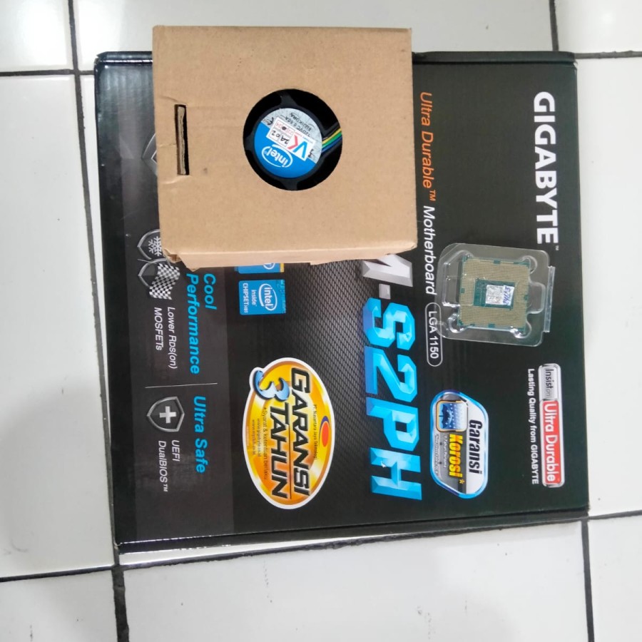 Motherboard Gigabyte H81 MS2 + Intel i5 4460 Tray