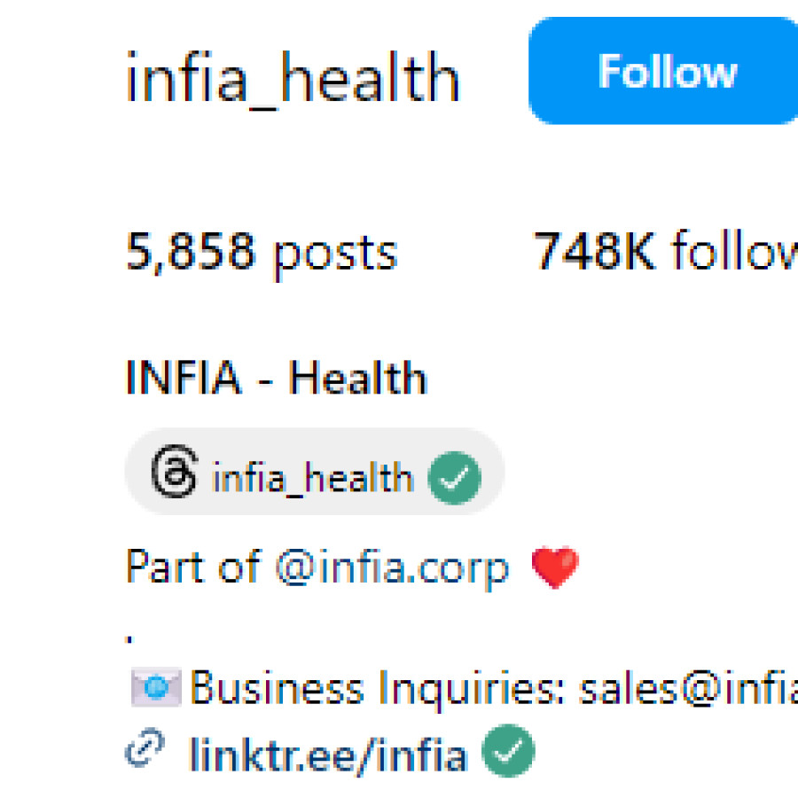 Paket media dan produksi konten Infia health