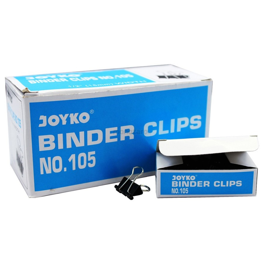 Binder Clip Hitam 105 - JOYKO