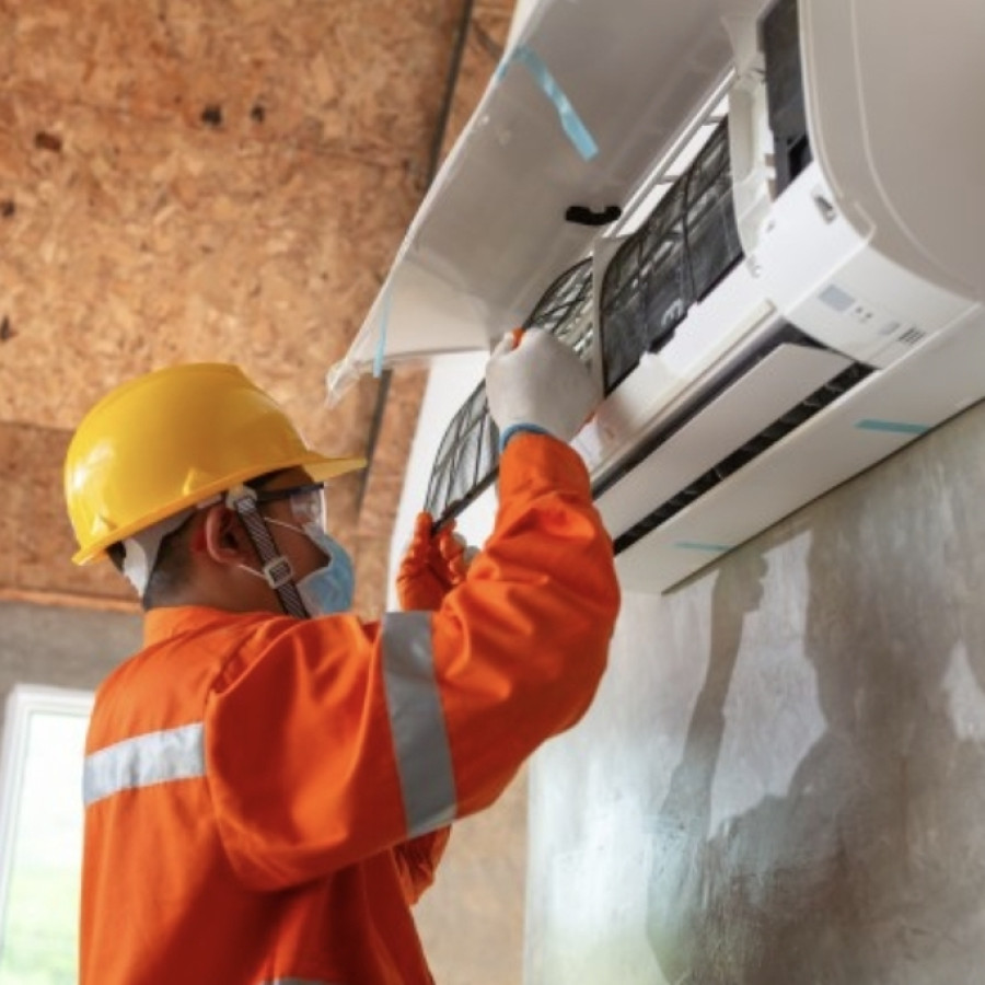 Jasa service AC - detail