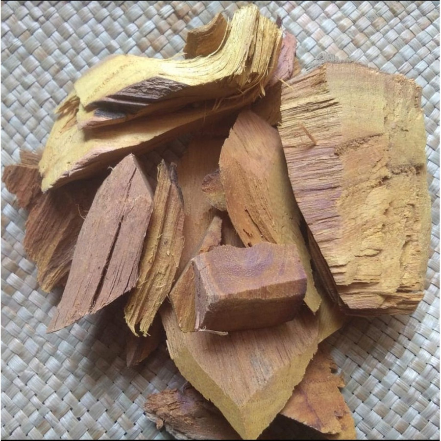 kayu tegeran pewarna alami kain batik