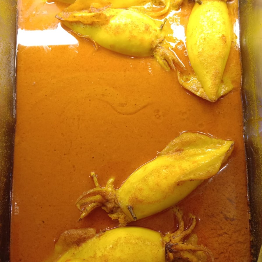 Bungkus nasi cumi besar - utama