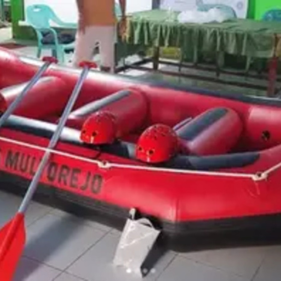 Perahu Karet Kapasitas 6 Orang Ukuran 380 - detail