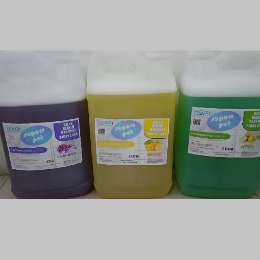 Sabun Pembersih Lantai k 5 lt SUPER PEL - utama