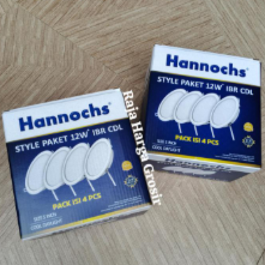 Lampu Downlight 9 Watt Hannochs Isi 4