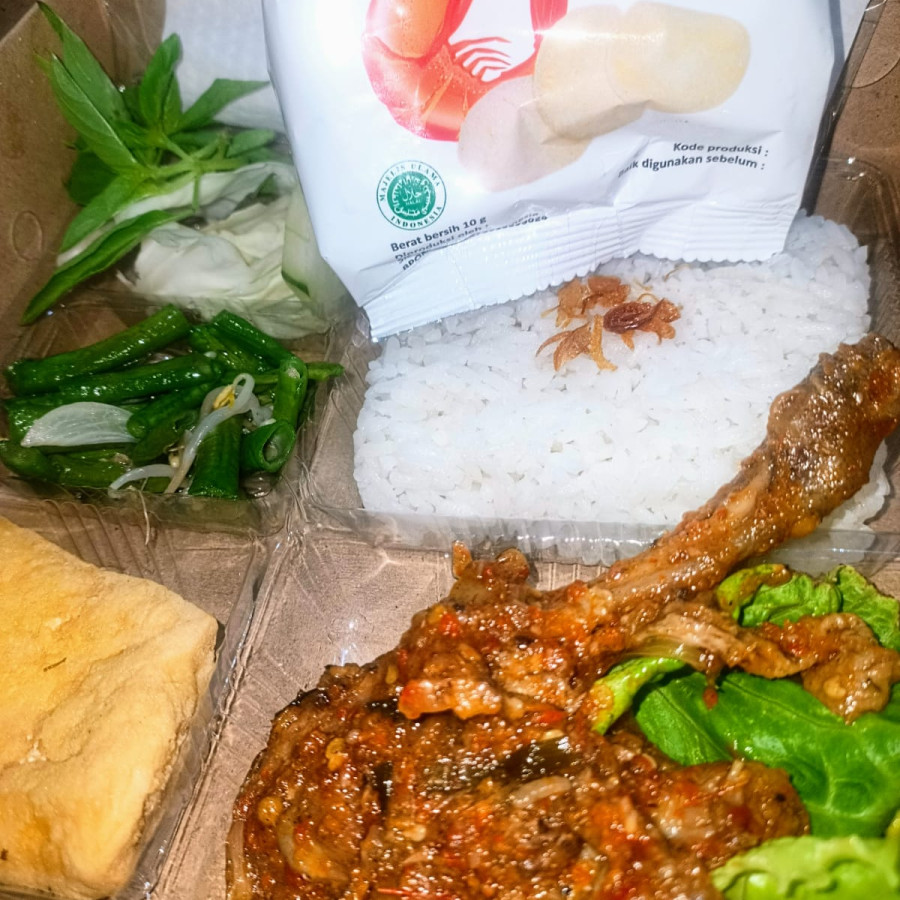 nasi bebek rica