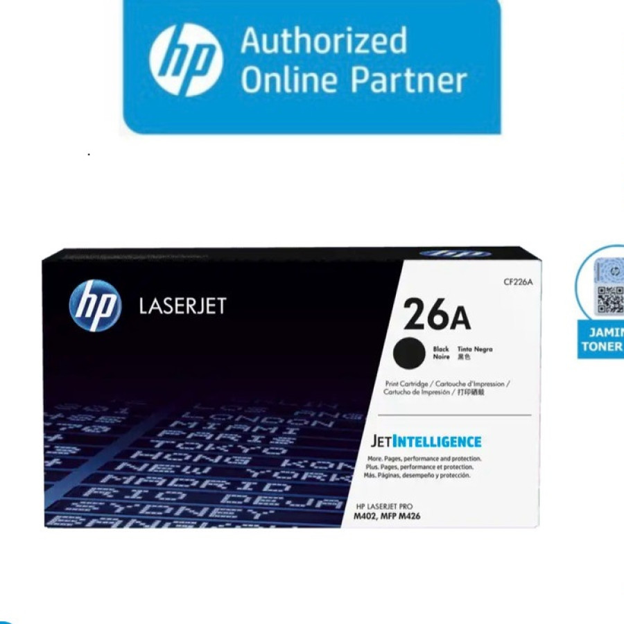 Toner cartridge HP Laser Jet 26A Black