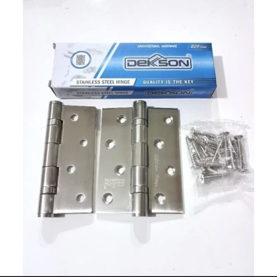 ENGSEL PINTU STAINLESS STEEL 4 inch x 3 inch x 2 mm