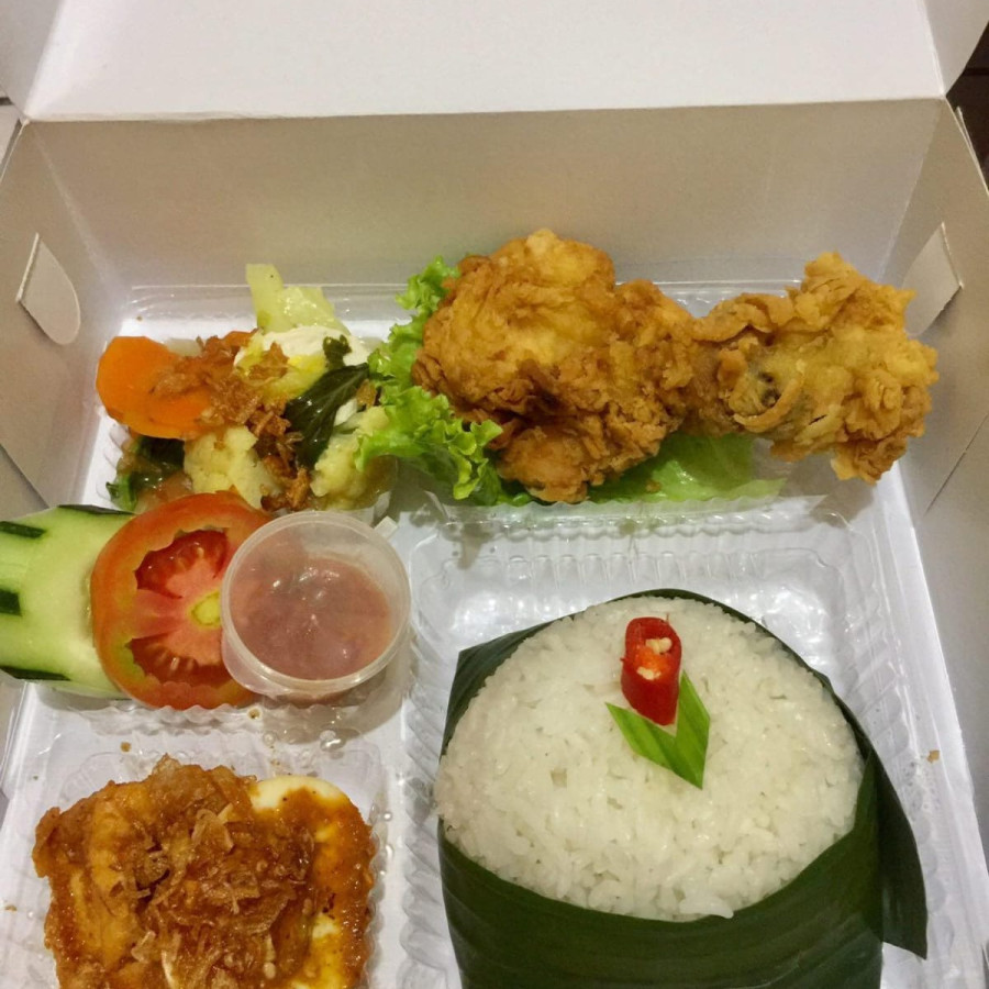 Nasi Kotak - samping