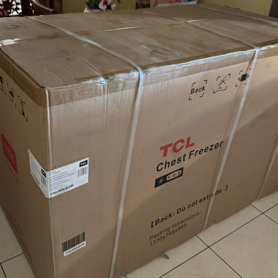 Freezer Pendingin TCL  TCF-450ZID - depan