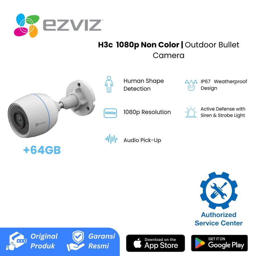 Kamera CCTV 2MP Ezviz H3C - utama